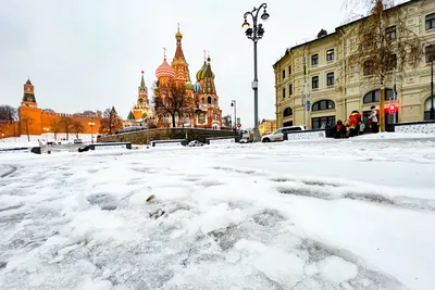 Фото ледяного дождя в Москве: обои для рабочего стола Windows.