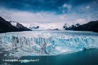 Обои на айфон с изображением ледника Перито Морено