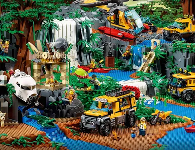 Лего джунгли  фото