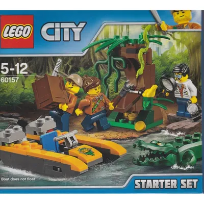 Приключения в джунглях Лего сити на фото