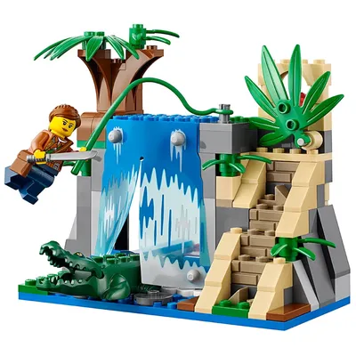 Приключения в Лего сити джунглях на фото