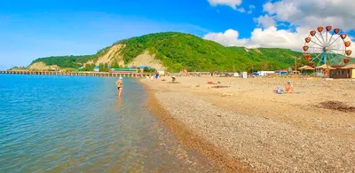 Фотографии Лермонтово пляжа: погрузитесь в атмосферу отдыха и релаксации