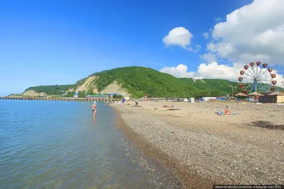 Фотографии Лермонтово пляжа: окунитесь в атмосферу моря и пляжного отдыха