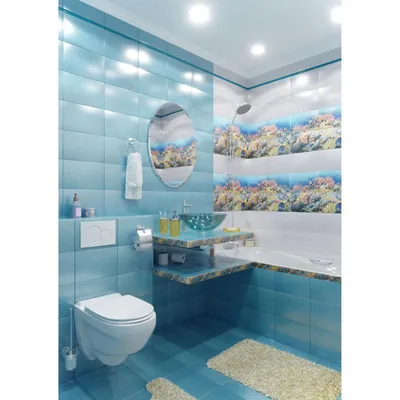 Создайте уютную атмосферу в ванной с помощью плитки от Леруа Мерлен: фото