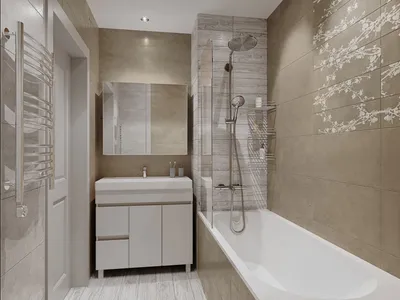 Создайте атмосферу релаксации в ванной с помощью плитки от Леруа Мерлен: фото
