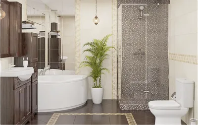Воплощение элегантности: фото плитки для ванной от Леруа Мерлен