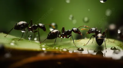 Фотографии муравьев в 4K разрешении
