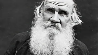 Лев Толстой - фото в художественной обработке