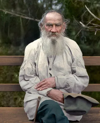 Лев Толстой - фото в возрасте