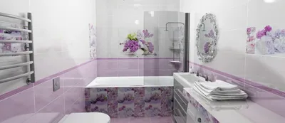 Фото лиловой ванной комнаты: скачать в формате JPG, PNG, WebP