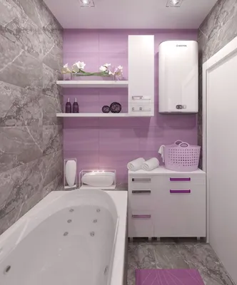 Фото лиловой ванной комнаты: скачать в разных форматах бесплатно