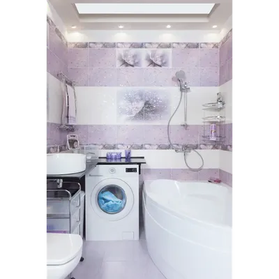 Вдохновение Лиловой ванной комнатой: фото идеи для роскошного интерьера