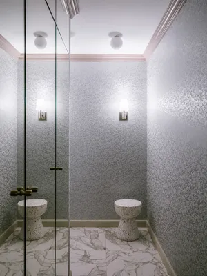 Фото Лиловой ванной комнаты: идеи для уникального интерьера