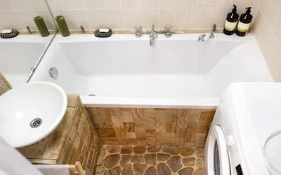 Фото линолеума в ванной комнате с 4K качеством