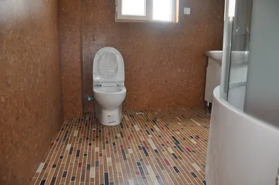 Фото линолеума в ванной комнате - 4K разрешение