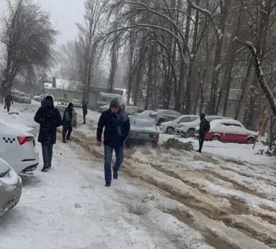 Зимние удовольствия: Люди на снегу в веселых зимних зарисовках