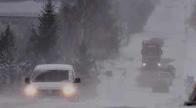 HD снегопад: Качественные изображения с участием людей