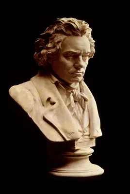 Фото Людвига ван Бетховена с автографами и рукописями