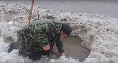 Фотографии снегопада в городе.