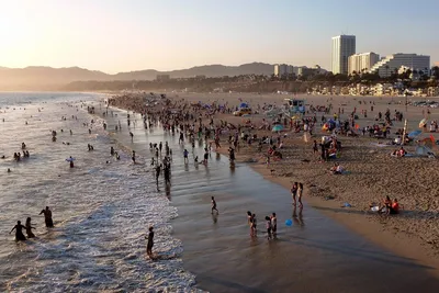 Лос-Анджелес пляж: фото и картинки