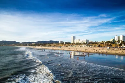 Откройте для себя великолепие Лос-Анджелес пляжа на фотографиях