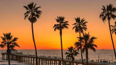 Погрузитесь в атмосферу Лос-Анджелес пляжа через фотографии