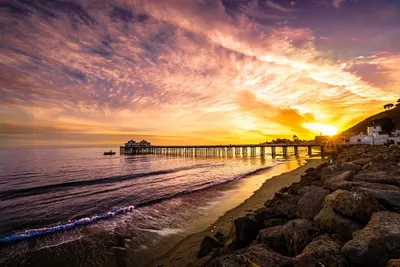 Лос-Анджелес пляж: красота природы на фотографиях