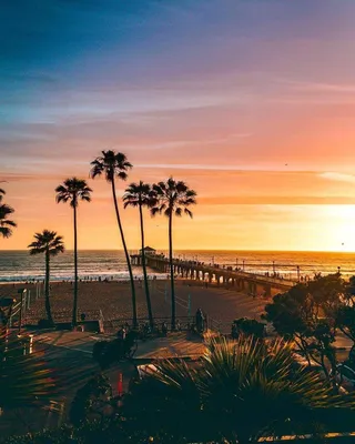 Фотографии Лос-Анджелес пляжа: место, где время останавливается