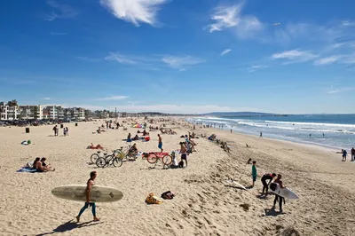 Фото Лос-Анджелес пляжа с возможностью выбора размера