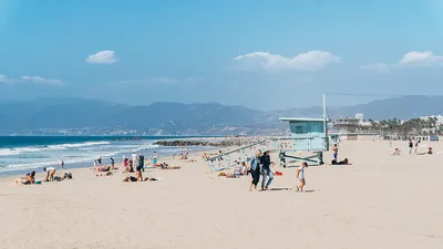 Картинка пляжа Лос-Анджелеса в формате PNG