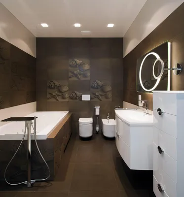 Впечатляющие фотографии дизайнов ванной комнаты