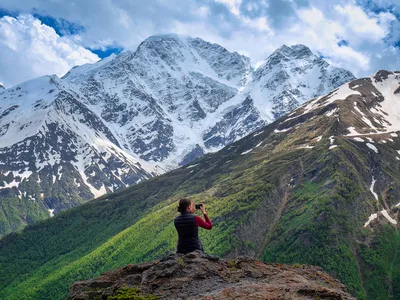 Великолепные горные пейзажи: бесплатные фото в формате JPG или PNG