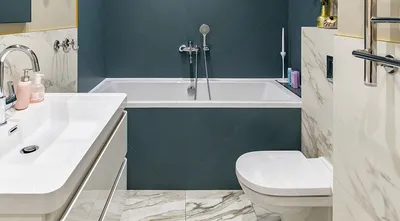 Фото ванных комнат с яркими цветовыми решениями