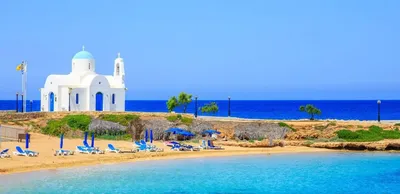 Арт-фото пляжей Кипра 2024 года