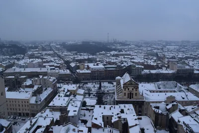 Львовский Зимний Лендшафт: Изображения в Разных Форматах