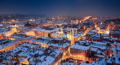 Фотографии Львова зимой: Отражение Истории в Снегу