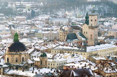 Фотографии Львова зимой: Картинки Исторической Красоты