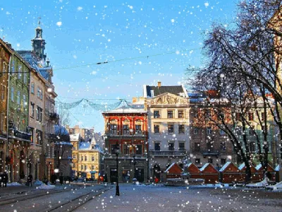 Львовские Зимние Сцены: Красивые Изображения Города