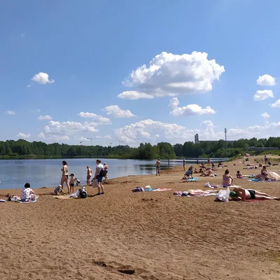 Откройте для себя красоту Лыткарино пляжа на фотографиях