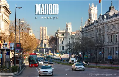 Мадрид в ледяной красоте: фото в различных размерах