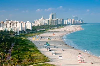 Потрясающие фотографии Майами бич пляжей в Full HD