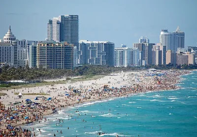 Превосходные изображения Майами бич пляжей в высоком разрешении
