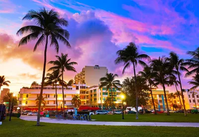 Изображения пляжей Майами в 4K разрешении