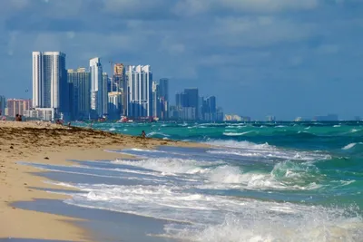 Арт фото Майами пляжей в качестве HD