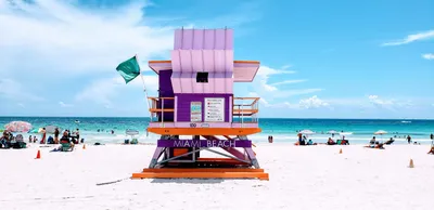 Фотографии Маями пляжа в формате JPG