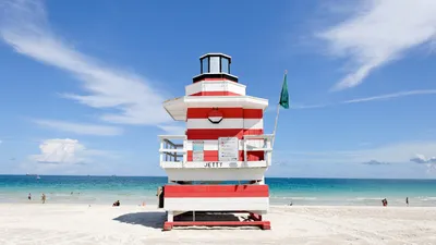 Фотографии Майами пляжа: идеальное место для отдыха и фотосъемки.