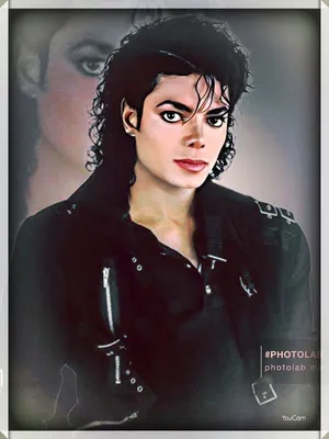 Красочная картинка Майкла Джексона
