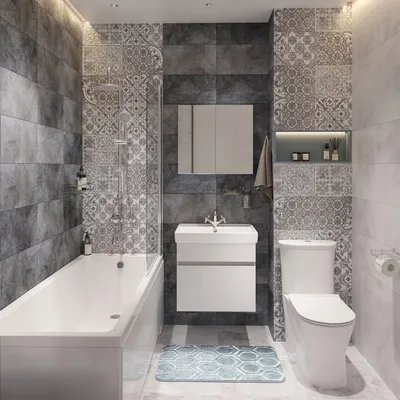 Маленькая ванная комната 3 кв метра: идеи дизайна