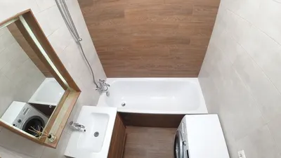 Дизайн маленькой ванной комнаты 3 кв метра: фото-коллекция