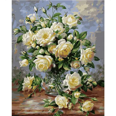 Маленькие белые розы - фотография в формате png